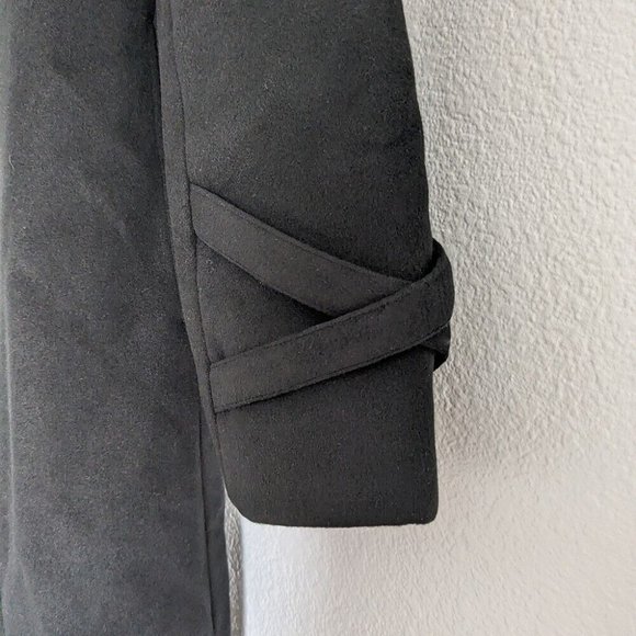 EatMe Eat Me Black Trenchcoat 2023 Happy Bag Jirai Larme kei Size 0 Japan - Picture 6 of 7